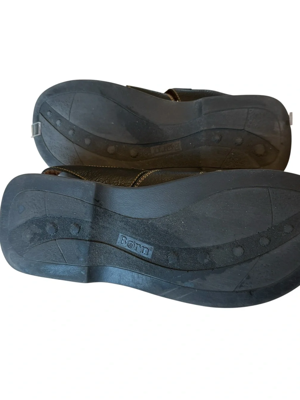 Born Men's Leather Fisherman Sandals Size 11